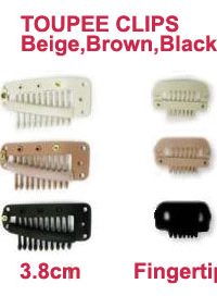 Toupee Clips from The Individual Wig Accessories